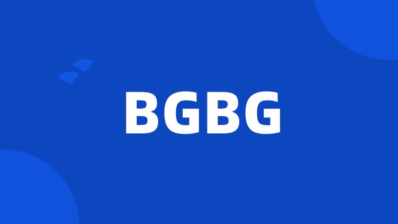 BGBG