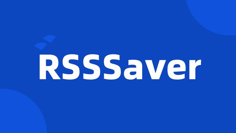 RSSSaver