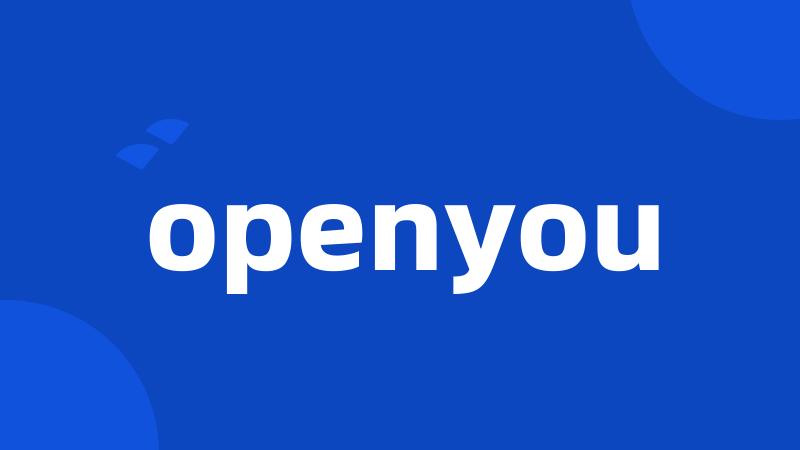 openyou