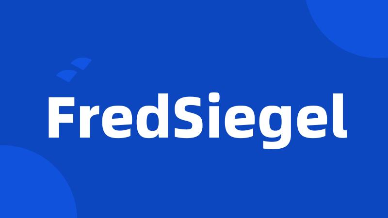 FredSiegel