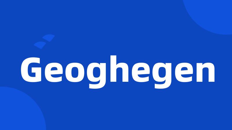 Geoghegen