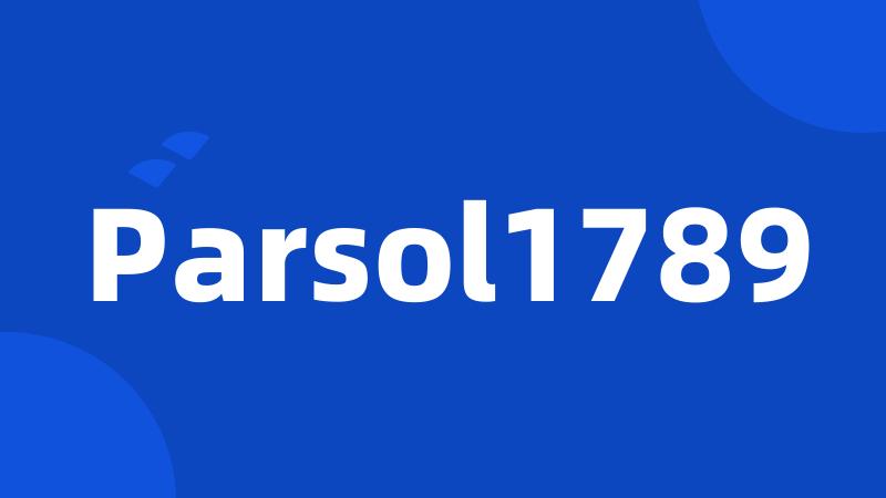 Parsol1789