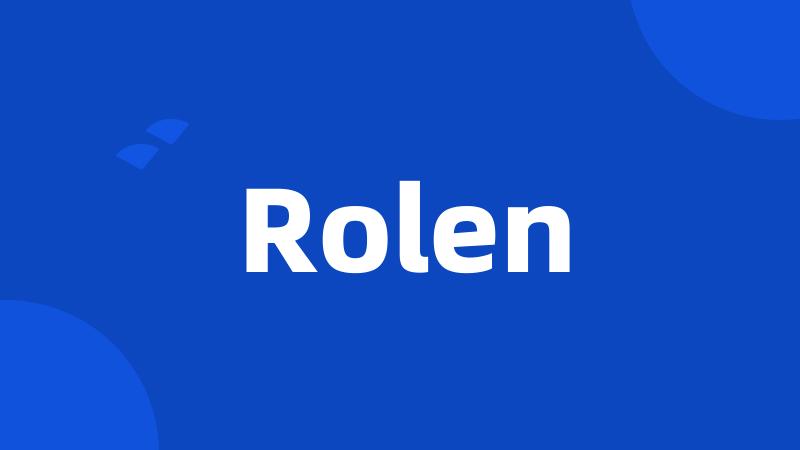 Rolen