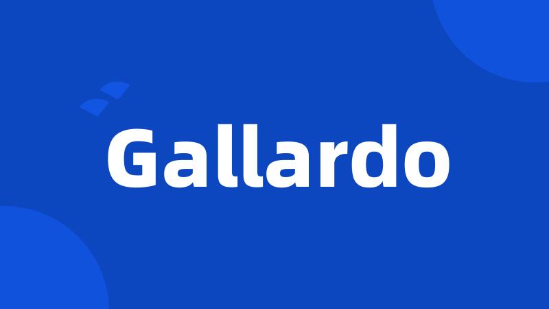 Gallardo
