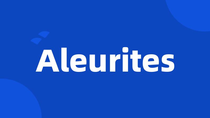 Aleurites