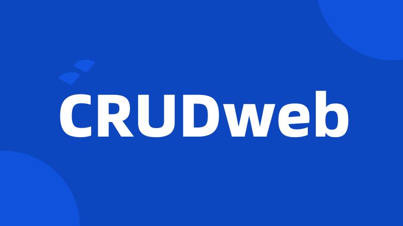 CRUDweb