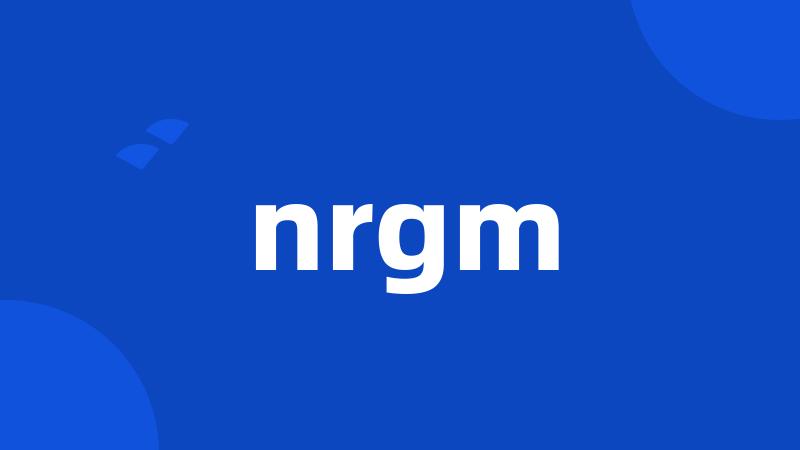 nrgm