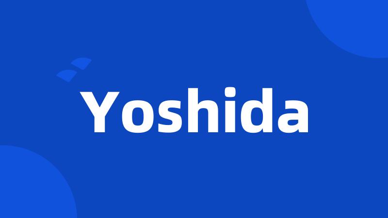 Yoshida