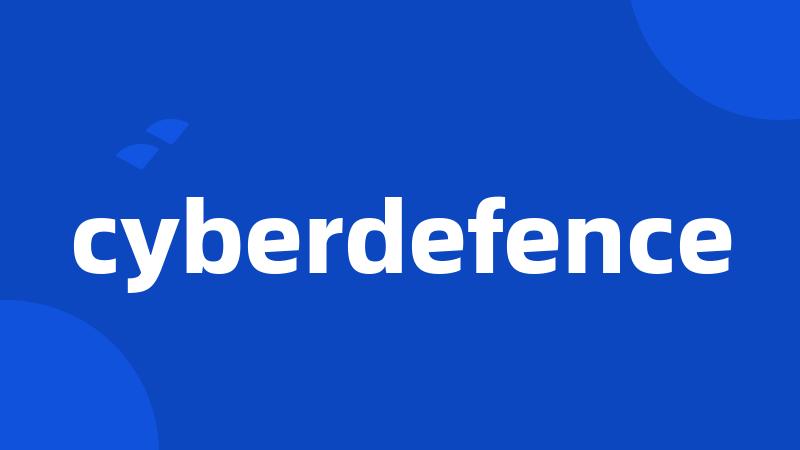 cyberdefence