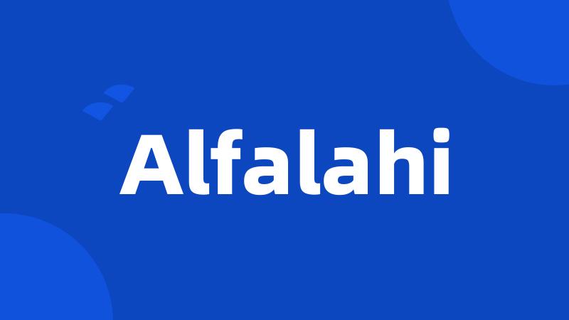 Alfalahi