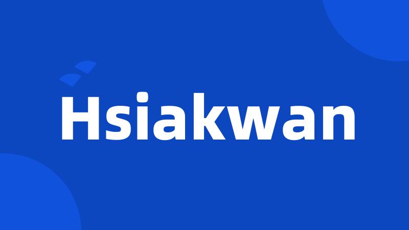 Hsiakwan