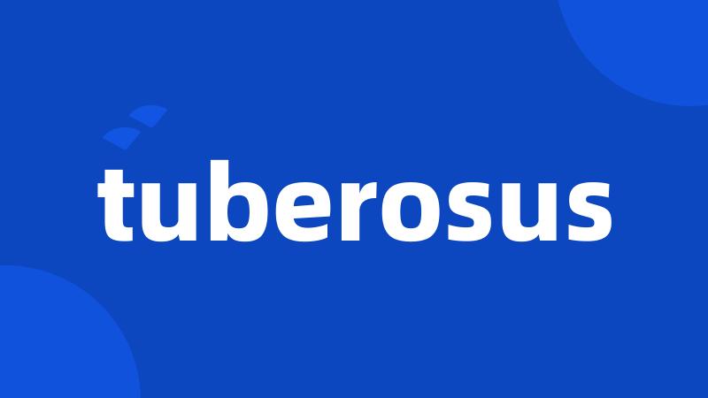 tuberosus