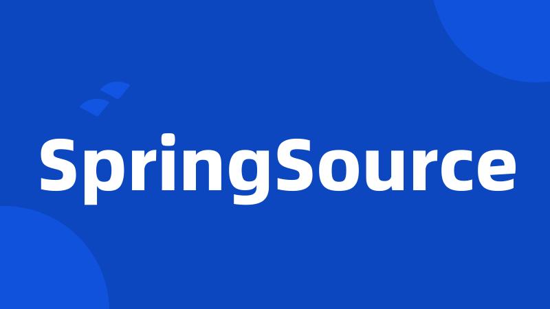 SpringSource