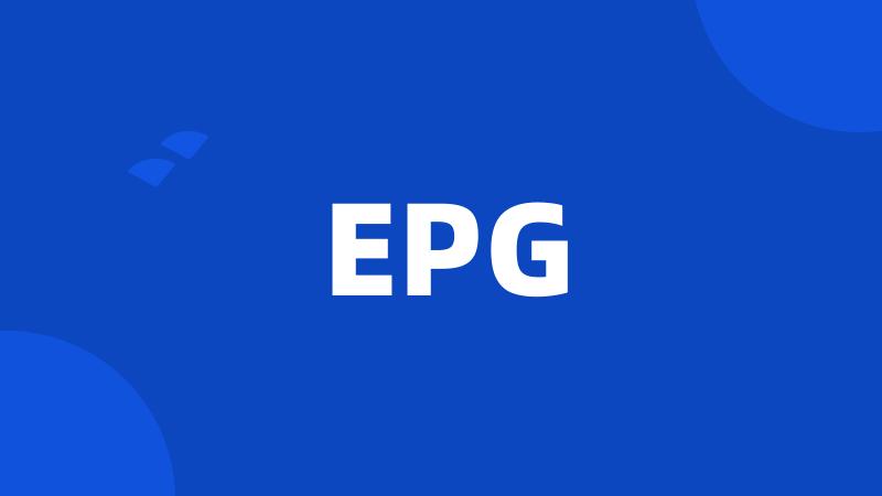 EPG