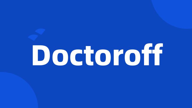 Doctoroff