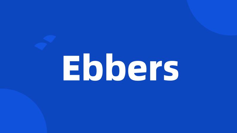 Ebbers