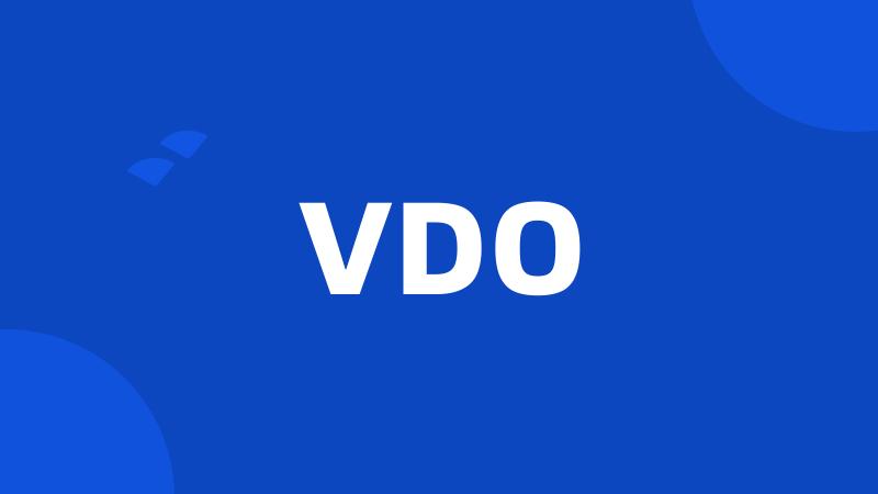 VDO