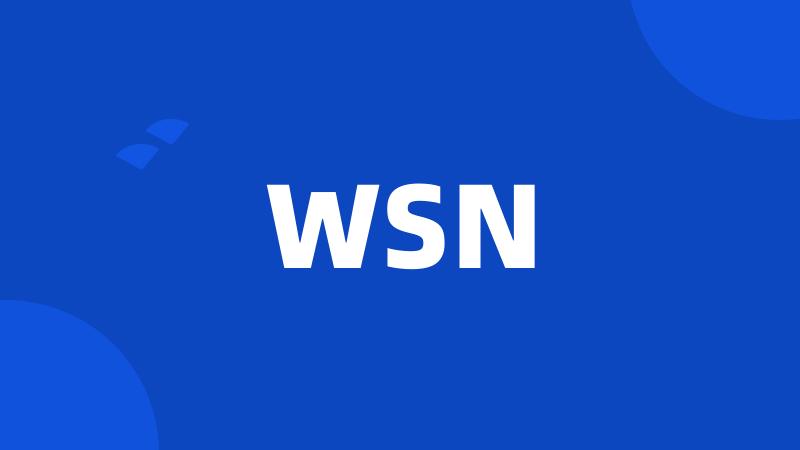 WSN