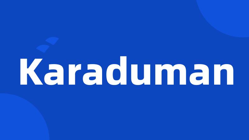 Karaduman