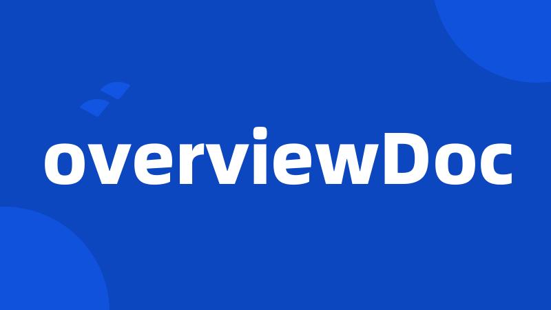 overviewDoc