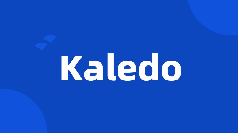 Kaledo