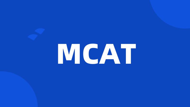 MCAT