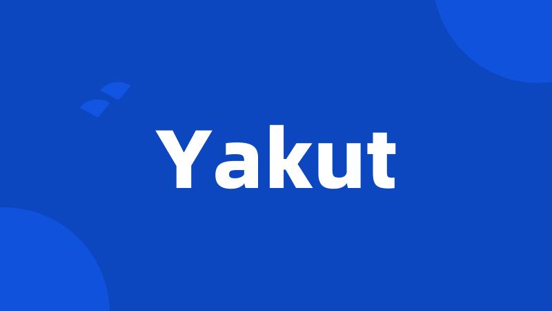 Yakut