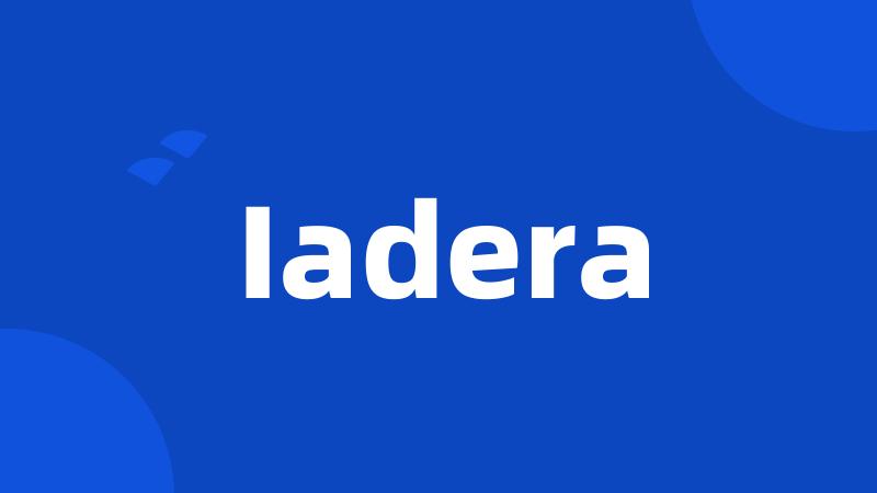 Iadera