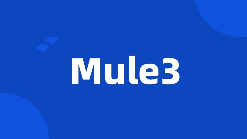 Mule3