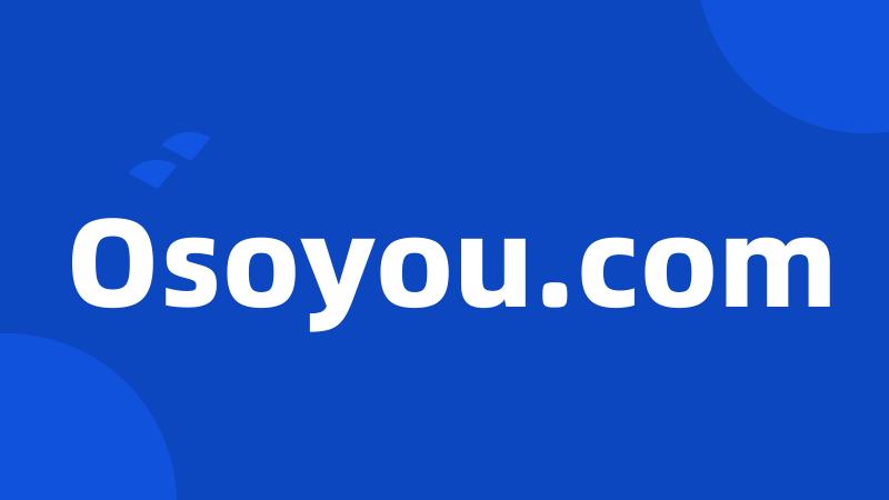 Osoyou.com