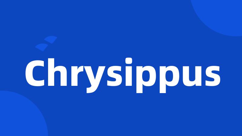 Chrysippus