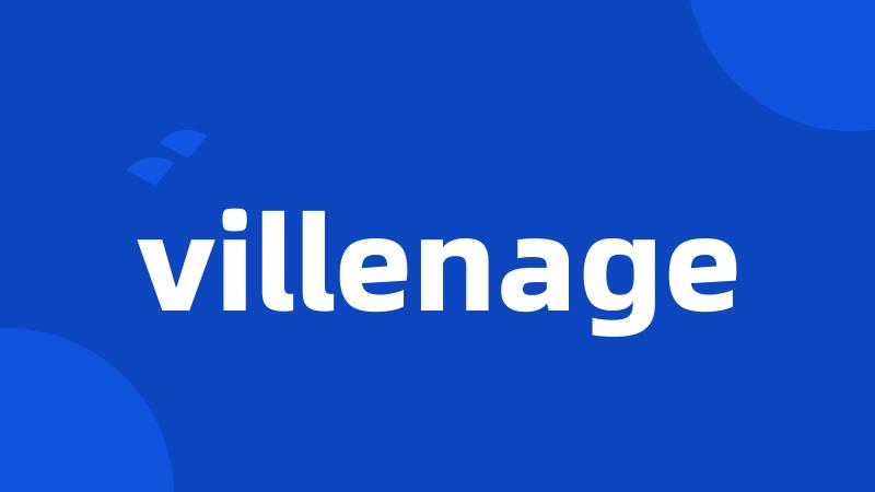 villenage