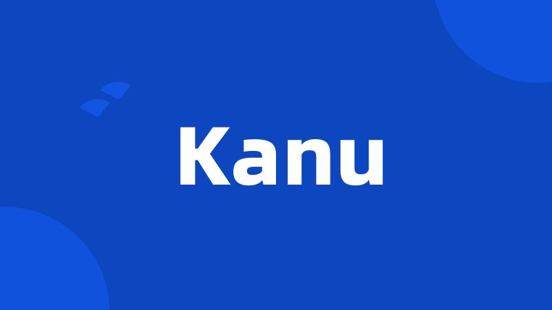 Kanu