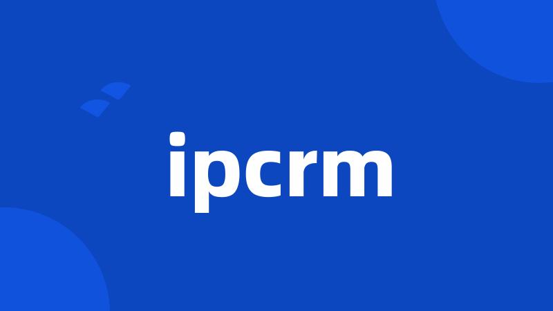 ipcrm