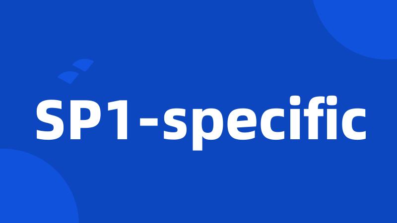 SP1-specific