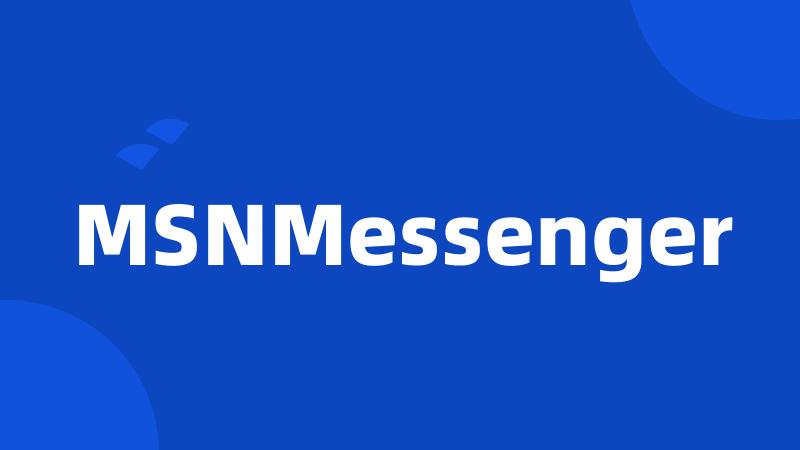 MSNMessenger