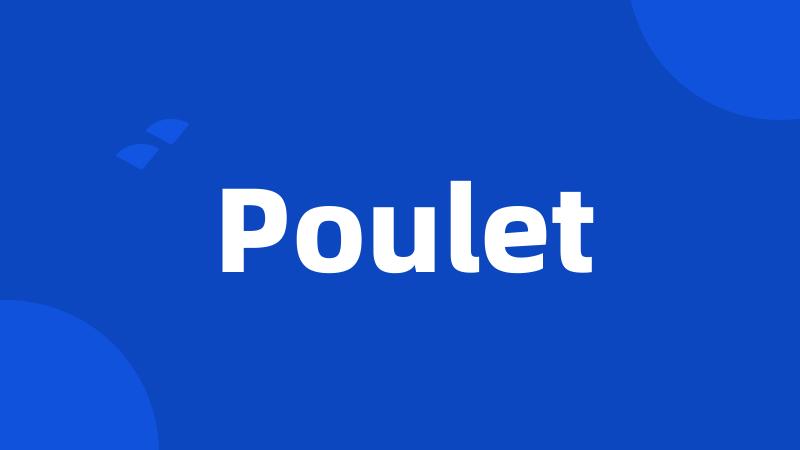 Poulet