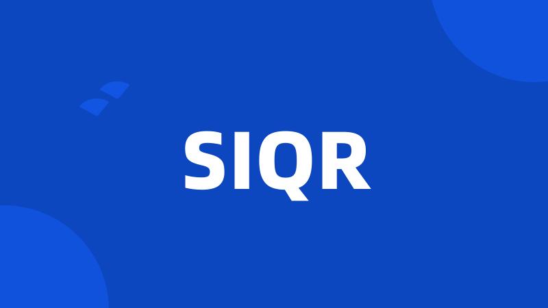 SIQR