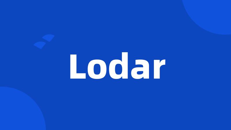 Lodar