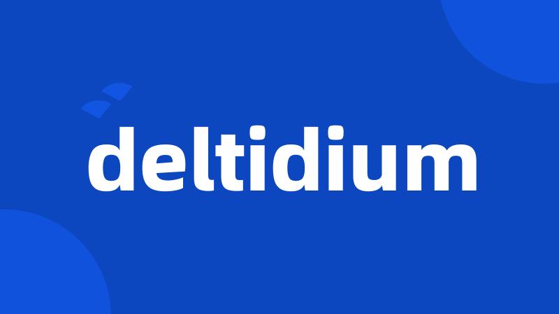 deltidium