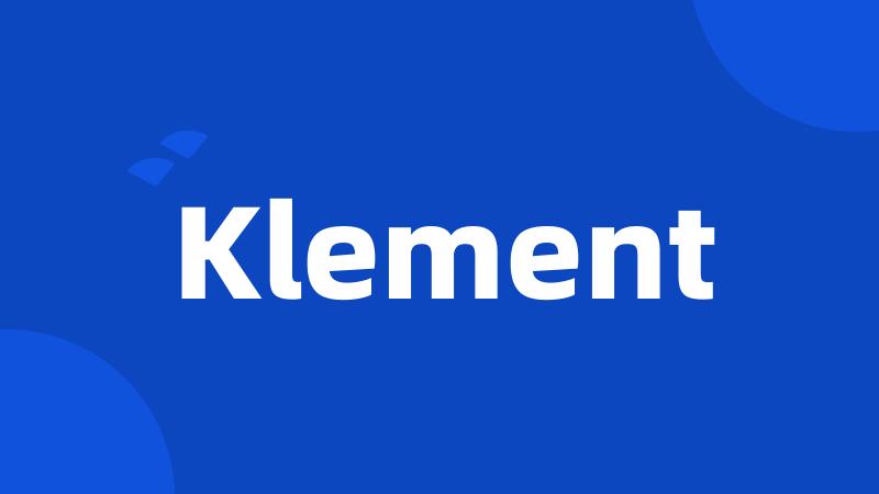 Klement