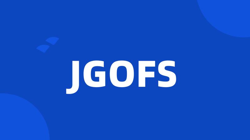 JGOFS