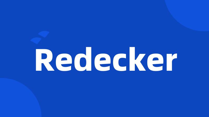 Redecker