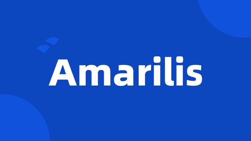 Amarilis