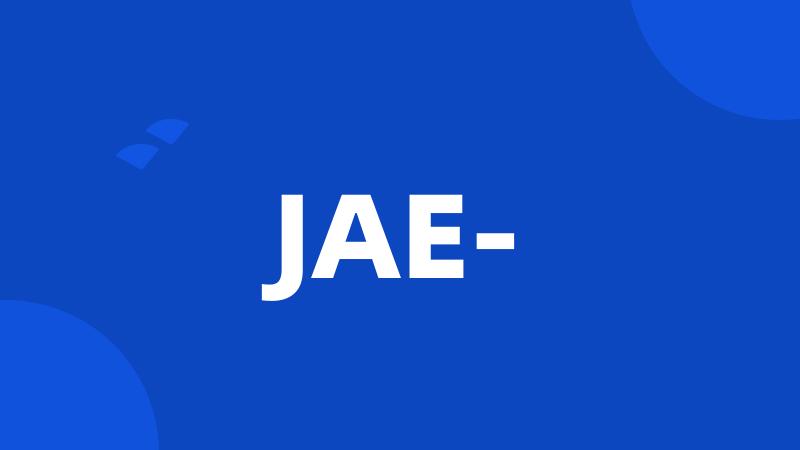 JAE-