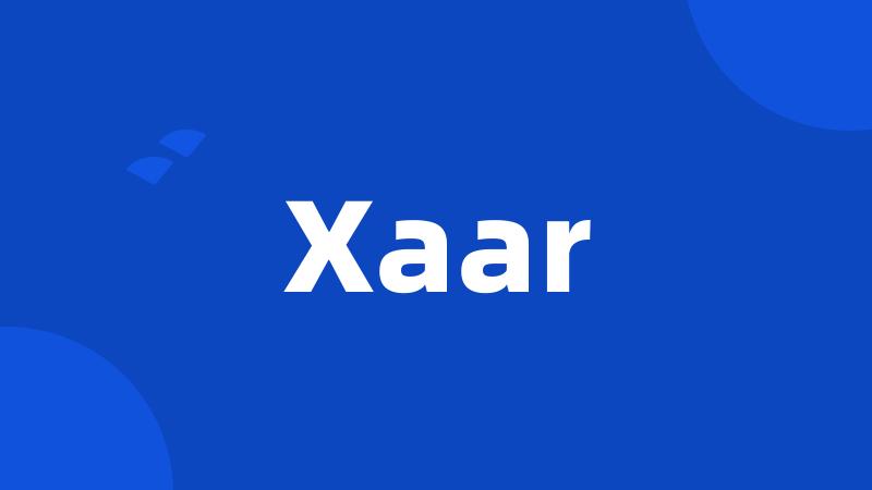 Xaar