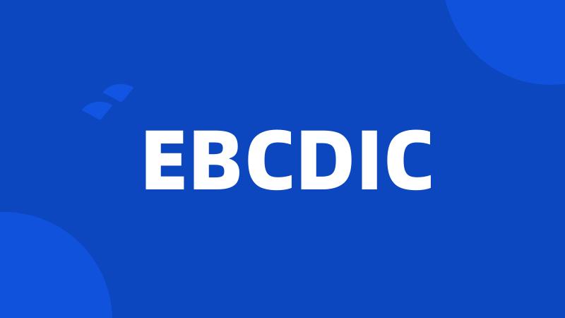 EBCDIC