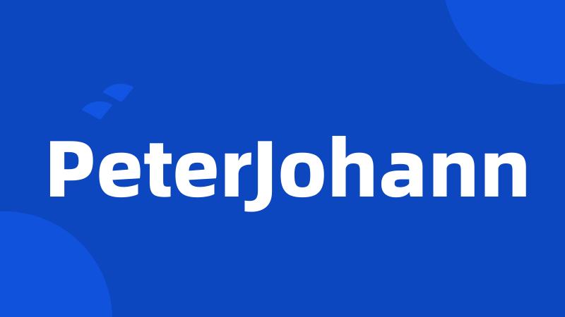 PeterJohann