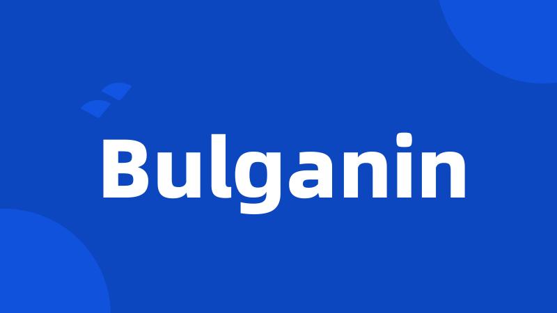 Bulganin
