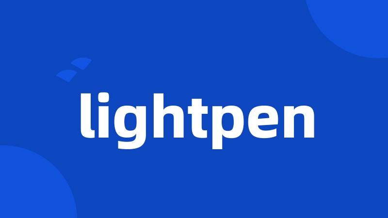 lightpen